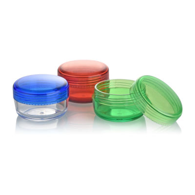 Bouteille de crème pour le visage de couleur personnalisée 15 ml Bouteille en plastique PET pour bouteille cosmétique vide