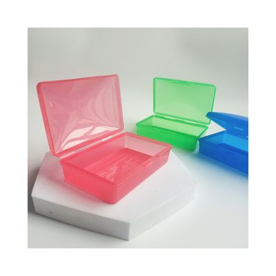 Porteur de savon rectangulaire confortable en plastique recyclé pour les toilettes