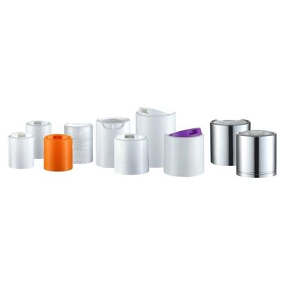 18 mm 20 mm 24 mm 28 mm Disque rond en plastique Caps supérieurs pour emballage de lavage corporel en recyclables