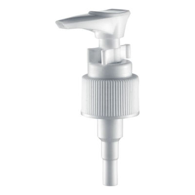 Fermeture en aluminium en ruban lisse 24/410 pompe à lotion pour bouteilles cosmétiques et durable