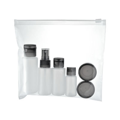 Ensemble de soins personnels de voyage Bouteilles pour soins de la peau Bouteilles vides Matériau du collier Contenants de lotion PET