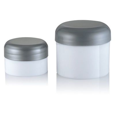 Matériau du collier PP 30 ml 50 ml Récipient cosmétique Bouteille de crème en plastique avec couvercle