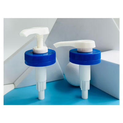 Fermeture en aluminium en ruban lisse pompe de verrouillage gauche-droite pour bouteilles de lotion de grand diamètre