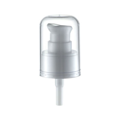24 mm 24/410 pompe à crème à capuche ronde de couleur personnalisée pour les soins de la peau