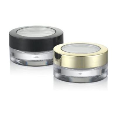 Matériau de capuchon en plastique 5 ml 10 ml Bouteille de crème de luxe avec revêtement UV et type plastique