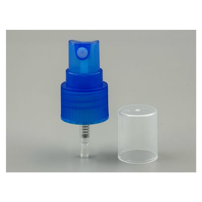 Pulvérisateur à brume fine 20/410 Pulvérisateur à bouteille à main Pompe à pulvérisation bleue pour emballage cosmétique