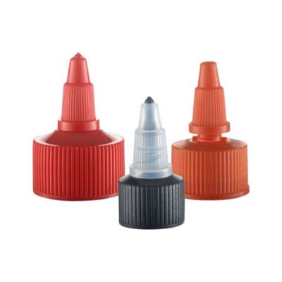 20mm 24mm 28mm Bouchon à vis en plastique Bouchon à tourner pour bouteilles et commande personnalisée Accepté
