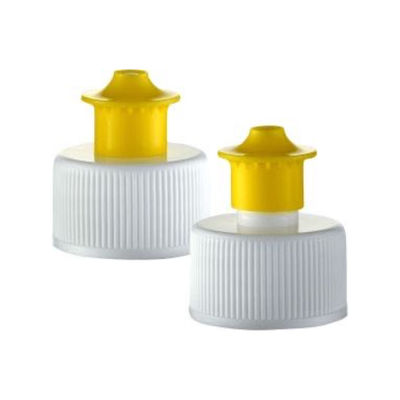 Couvercle de bouteille en plastique 28/410 Couvercle poussée-tirée pour bouteille de liquide