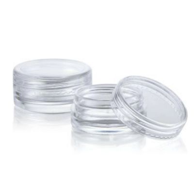 Matériau du collier PS 2,5 ml 3 ml Bouteille ronde pour crème directe portable