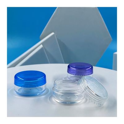 Crème pour soins de la peau pour soins personnels Jars 2,5 ml 3 ml 5 ml 10 ml 15 ml 60 ml Jars vides à large bouche