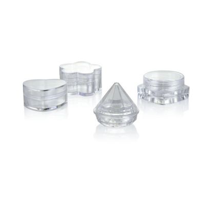PS Matériau Forme ronde Contenant cosmétique vide de 4 ml pour ombre et crème pour les yeux