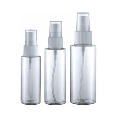 Bouteille de pulvérisation en PET de 40 ml, 60 ml et 100 ml, en gros, pour l'huile essentielle d'écran de voyage