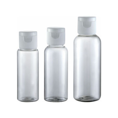 Bouteilles en plastique transparent en PET avec un couvercle en plastique transparent pour enfants 25 ml/30 ml/50 ml