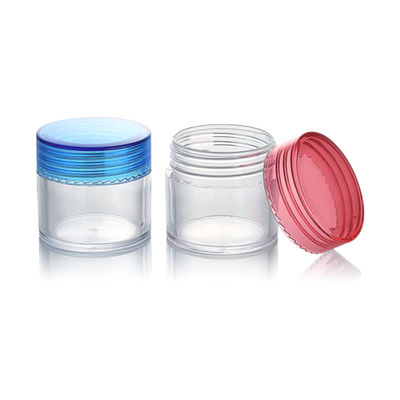 20 ml de flacon vide en plastique PS avec couvercle personnalisé