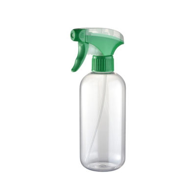 Bouteille transparente de 400 ml hautement OEM/ODM avec pistolet à pulvérisation en PET