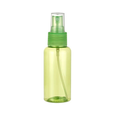 Bouteille en PET de 80 ml à l' épaule ronde Bouteille transparente en plastique avec pulvérisateur de pompe 24/410