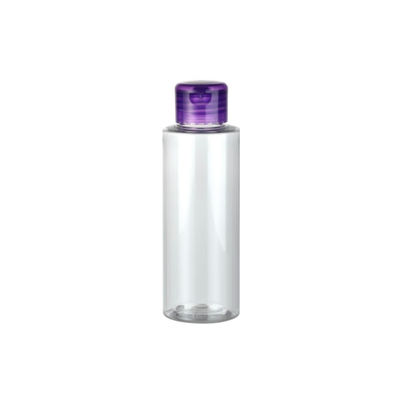 Bouteille en PET en plastique de 120 ml de couleur personnalisée pour la lotion Capacité 120 ml 24/410